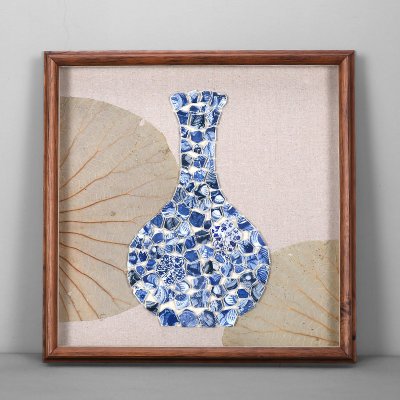 the modern art of blue and white porcelain paint